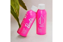 Image Barbie design water bottle.